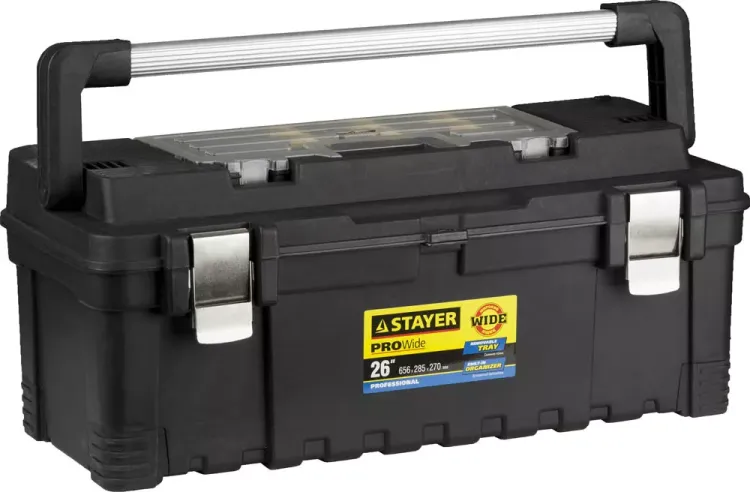Ящик для инструмента "PROWide" пластиковый, STAYER Professional 38003-26 купить в Тюмени
