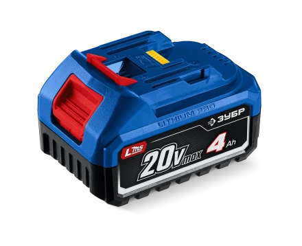 ЗУБР Power PRO, 20 В, 4.0 А/ч, аккумулятор LMS, ПРОФЕССИОНАЛ (BP-P-20-4) купить в Тюмени