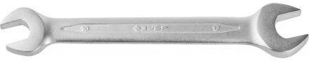Ключ ЗУБР &quot;ПРОФИ&quot; гаечный рожковый, Cr-V сталь, хромированный, 10х12мм 27027-10-12 купить в Тюмени