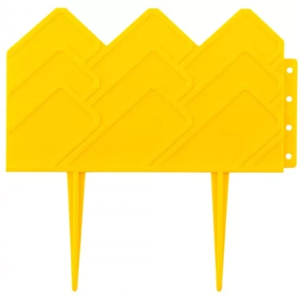 Бордюр декоративный GRINDA для клумб, 14х310см, желтый 422221-Y купить в Тюмени