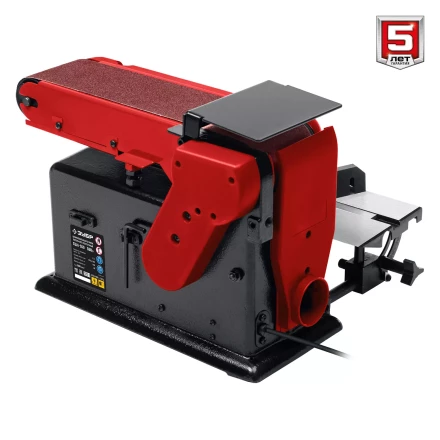 ЗУБР d 150 мм, 100 х 914 мм лента, 550 Вт, тарельчато - ленточный шлифовальный станок (СШЛ-550) купить в Тюмени