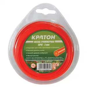 Леска триммерная Кратон Круг-2мм 3 19 03 003 купить в Тюмени