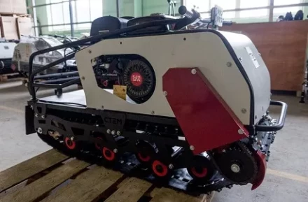 Мотобуксировщик Стем Север Эксперт 500 13 л/с катковая подвеска ручной запуск купить в Тюмени