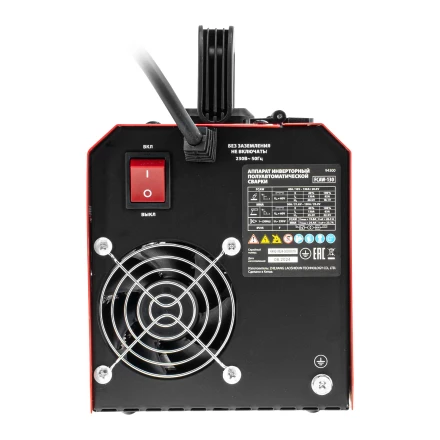 Аппарат инвертор. полуавтомат. cварки FCAW-130, 130 А, ПВ 60%// MTX 94300 купить в Тюмени