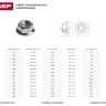 Гайка ЗУБР "МАСТЕР" DIN 6923 с фланцем, класс прочности 8, оцинкованная,  M12, 5кг 303630-12 купить в Тюмени