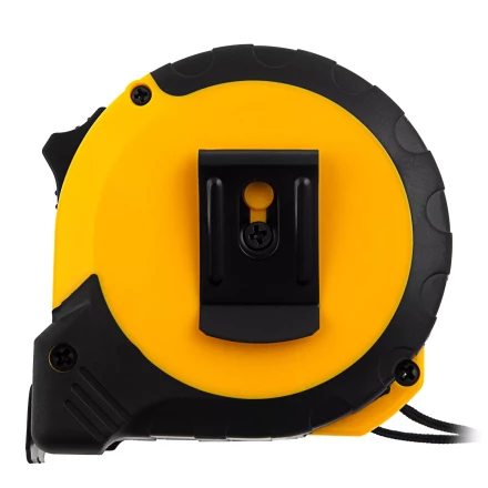 Рулетка Denzel 8м х 25мм, двухкомп. корпус, кнопка-пауза, 31544 купить в Тюмени