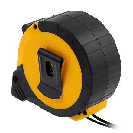 Рулетка Denzel 8м х 25мм, двухкомп. корпус, кнопка-пауза, 31544 купить в Тюмени