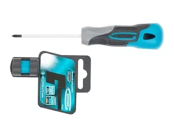 Отвертка PH0 x 75 мм, S2, трехкомпонентная рукоятка GROSS 12131 купить в Тюмени