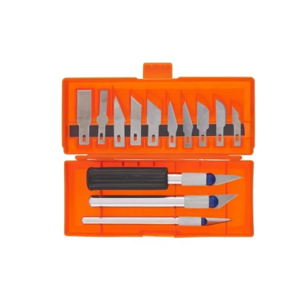 Набор резцов по дереву пластмассовые рукоятки 13 шт SPARTA 246165 купить в Тюмени