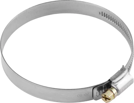 Хомуты ЗУБР &quot;ЭКСПЕРТ&quot;, нерж. сталь, накатная лента 12 мм, 70-90 мм, 50 шт 37822-70-90-50 купить в Тюмени