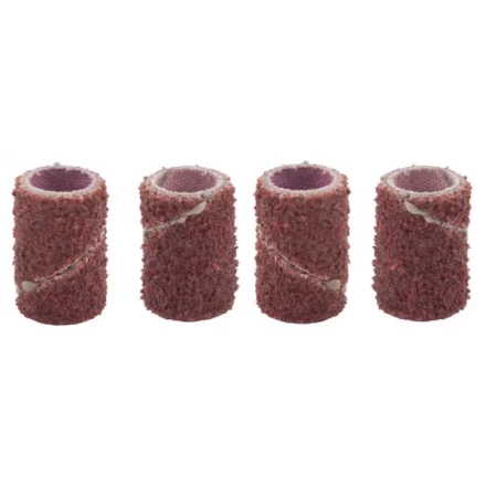 Лента ЗУБР абразивная, P 80, посадка d 6,3, L 12,7мм, 4шт 35917 купить в Тюмени