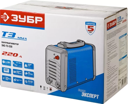 Сварочный инвертор ММА ЗАС-Т3-220 серия ПРОФЕССИОНАЛ купить в Тюмени