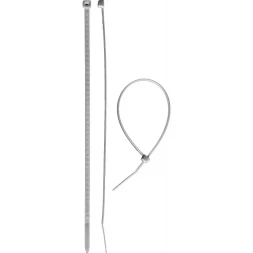 Хомуты ЗУБР нейлоновые белые 9x550мм, 50шт 309010-90-550