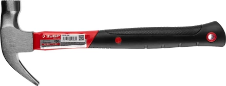 Молоток-гвоздодер STAYER со стеклопластиковой рукояткой серия МАСТЕР купить в Тюмени