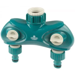 Распределитель поливочный RACO &quot;Original&quot; &quot;LUXURY&quot;, двухканальный, 3/4&quot;x1&quot; 4250-55264C