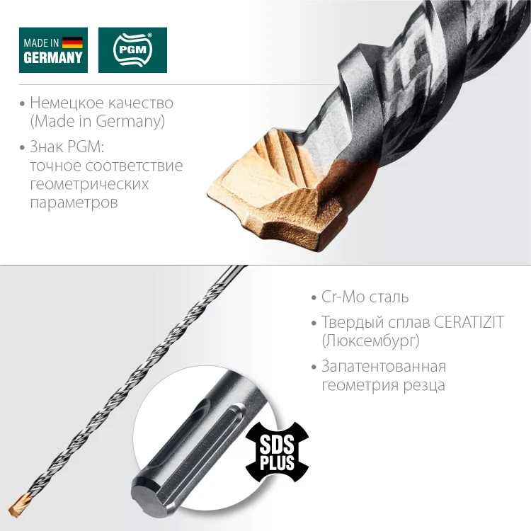 Буры SDS-Plus 29320-260-08 купить в Тюмени
