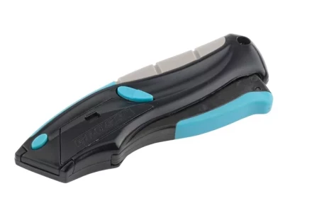 Нож ремонтно-монтажный трехкомпонентная рукоятка авто выброс/возврат лезвия пистолетного типа 170мм + 5 з.л GROSS 78870 купить в Тюмени