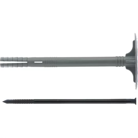 Дюбель &quot;Гриб&quot; для крепления утеплителя 90 мм 450 шт Сибртех 46042 купить в Тюмени