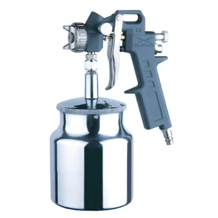 Краскораспылитель с нижним алюминиевым бачком 750ml (сопло 1,5/1,8/2,0/2,5) купить в Тюмени