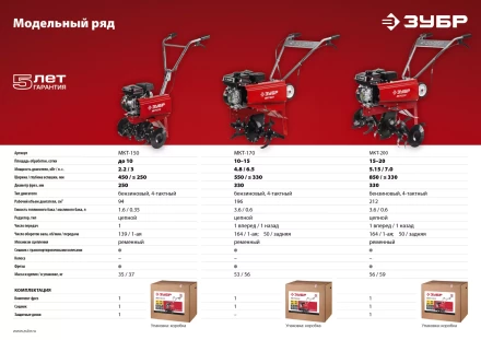 Культиватор бензиновый МКТ-150 серия МАСТЕР купить в Тюмени