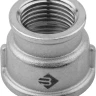 Муфта ЗУБР "ЭКСПЕРТ" переходная, никелированная латунь, 1/2"-3/4" 51292-1/2-3/4 купить в Тюмени