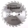 Диск пильный твердосплавный HAMMER Ф210х30мм 24зуб. купить в Тюмени