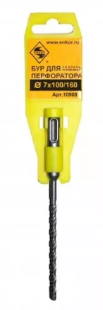 Бур SDS+  ф 7х100/160 усиленный  10/50/200 10908 купить в Тюмени