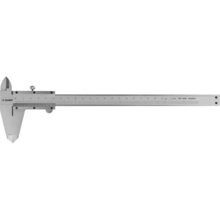 Штангенциркуль ЗУБР &quot;ЭКСПЕРТ&quot;, ШЦ-I-200-0,05, нониусный, сборный корпус, закаленная сталь, 200мм, шаг измерения 0,05мм 34511-200 купить в Тюмени
