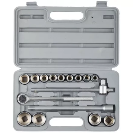 Набор STAYER Автомобильный инструмент &quot;STANDARD&quot; хромированное покрытие, 16 предметов 27583-H16 купить в Тюмени