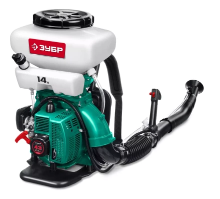 ЗУБР 14 л, 2.5 л.с, бензиновый опрыскиватель (ОПБ-14-43) купить в Тюмени