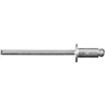 Заклепки ЗУБР алюминиевые, 4,0x12мм, 500шт 31305-40-12 купить в Тюмени