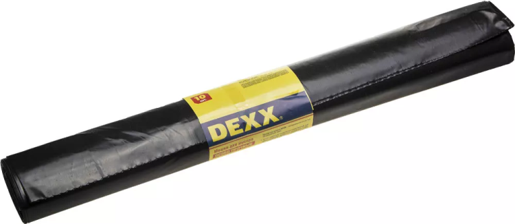 Мешки для мусора DEXX особопрочные, черные, 180л, 10шт 39151-180 купить в Тюмени