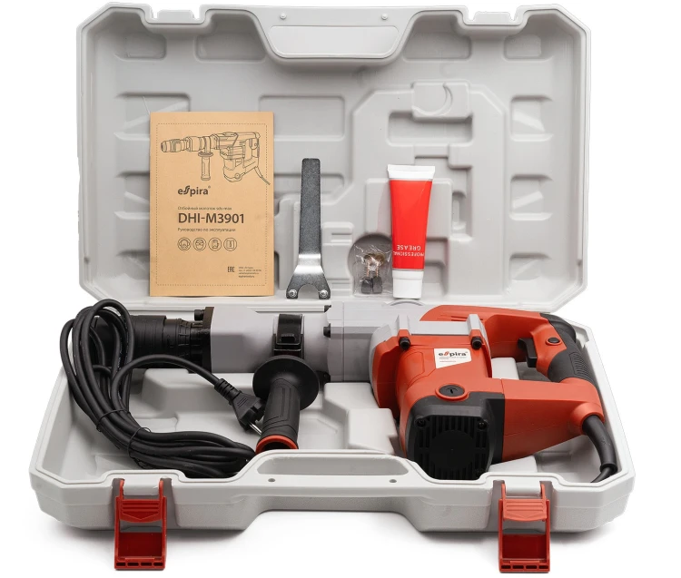 Молоток отбойный ESPIRA DHI-M3901 (1500 Вт, 20 Дж, 7 кг, SDS-MAX) 400652 купить в Тюмени