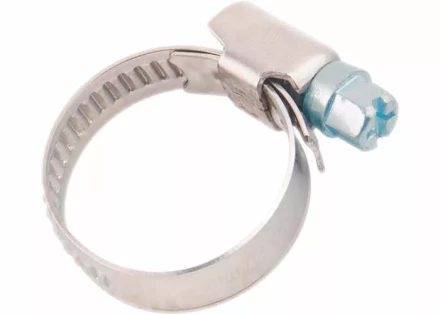 Хомуты нержав. сталь,  стандартное болтовое крепление 160-180мм, 25шт/уп,ширина 9мм   СИБРТЕХ 47595 купить в Тюмени