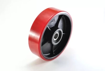 Колесо полиуретан 150х50 мм с подшипником для тележек гидравлических BFWL/BFL10/BFL15 131469 купить в Тюмени