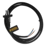 Шнур сетевой Denzel Energy Series, ПВС, 1,5 м, 2 x 1,5 мм, с неразборной вилкой, черный, 3 м, 37669 купить в Тюмени