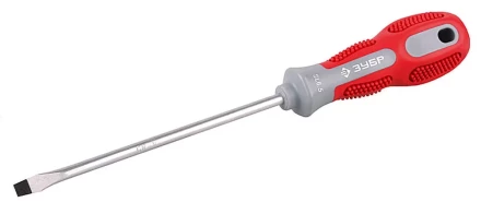 Отвертка ЗУБР &quot;ЭКСПЕРТ&quot; Cr-V, SL 6,5х150мм 25251-06-150 купить в Тюмени