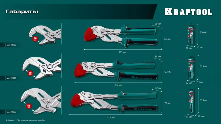 Сменные защитные накладки на губки KRAFTOOL 22067-S3 купить в Тюмени