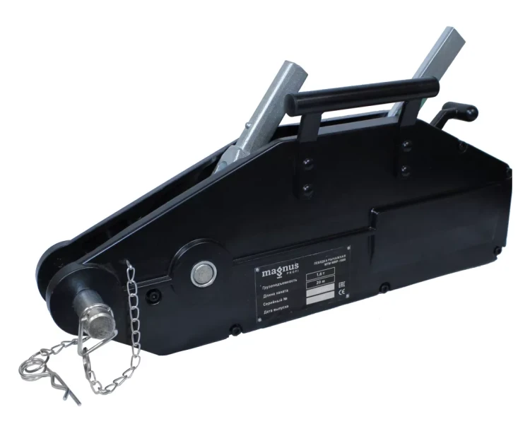 Лебедка рычажная МТМ Magnus-Profi WRP-1600, 1.6 т, канат 20 м купить в Тюмени