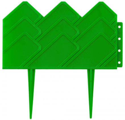 Бордюр декоративный GRINDA для клумб, 14х310см, зеленый 422221-G купить в Тюмени