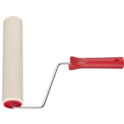 Валик ЗУБР &quot;МАСТЕР&quot; &quot;ВЕЛЮР&quot;, 100% шерсть, ворс 4мм, ручка 6мм, d=40/240мм 03535-24