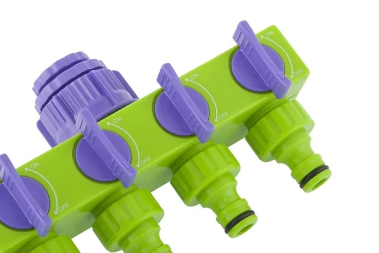 Разветвитель четырёхканальный 1/2" 3/4" регулируемый PALISAD 66425 купить в Тюмени