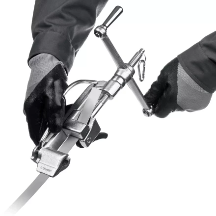 ЗУБР ИНВ-20, инструмент для натяжения стальной монтажной ленты, Профессионал (22627) купить в Тюмени