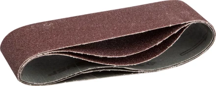 Лента шлифовальная бесконечная ЗУБР &quot;МАСТЕР&quot; на тканевой основе, для ЛШМ, P60, 75х457мм, 3шт 35541-060 купить в Тюмени