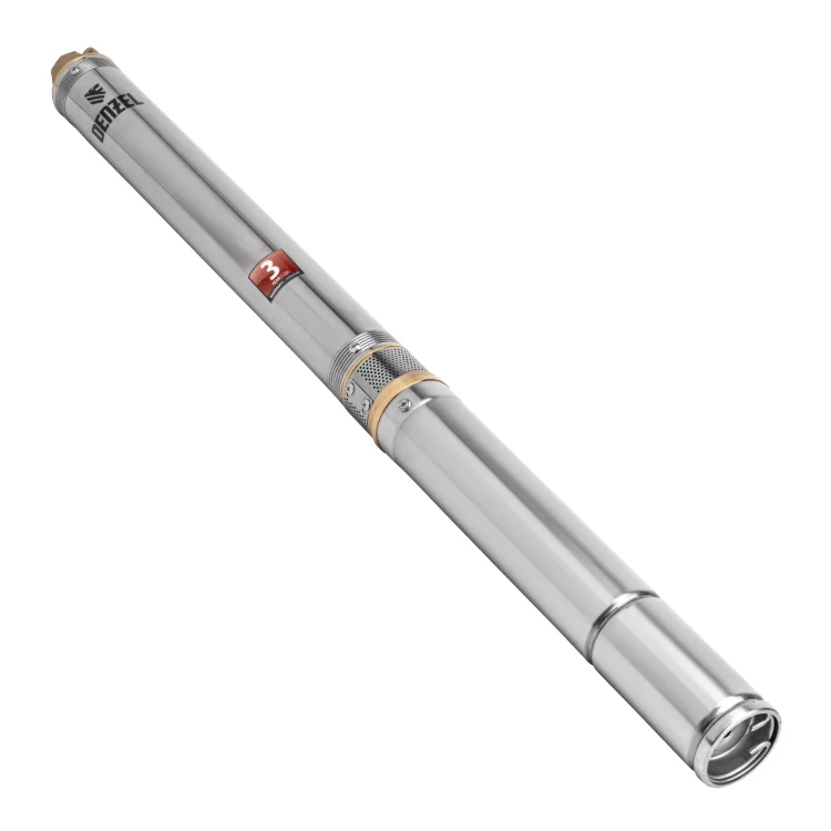Скважинный насос Denzel DWC-3-60, центробежный, диаметр 3", 800 Вт, 3300 л/ч, напор 60 м 97255 купить в Тюмени