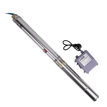 Скважинный насос Denzel DWC-3-60, центробежный, диаметр 3&quot;, 800 Вт, 3300 л/ч, напор 60 м 97255 купить в Тюмени