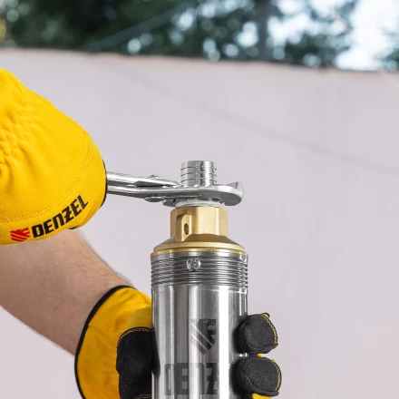 Скважинный насос Denzel DWC-3-60, центробежный, диаметр 3&quot;, 800 Вт, 3300 л/ч, напор 60 м 97255 купить в Тюмени