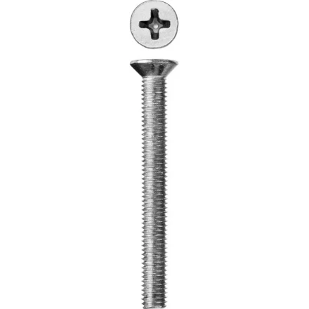 Винт ЗУБР &quot;МАСТЕР&quot; DIN 965, класс прочности 4.8, оцинкованный, M5x45мм, 5кг 303110-05-045 купить в Тюмени