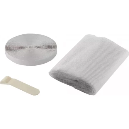 Сетка STAYER &quot;COMFORT&quot; противомоскитная для окна, с крепежной лентой, белая, ПЭТ, 1,1 х 1,3м 12480-11-13 купить в Тюмени