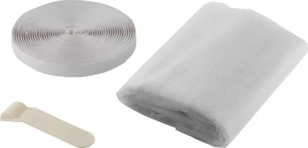 Сетка STAYER &quot;COMFORT&quot; противомоскитная для окна, с крепежной лентой, белая, ПЭТ, 1,1 х 1,3м 12480-11-13 купить в Тюмени